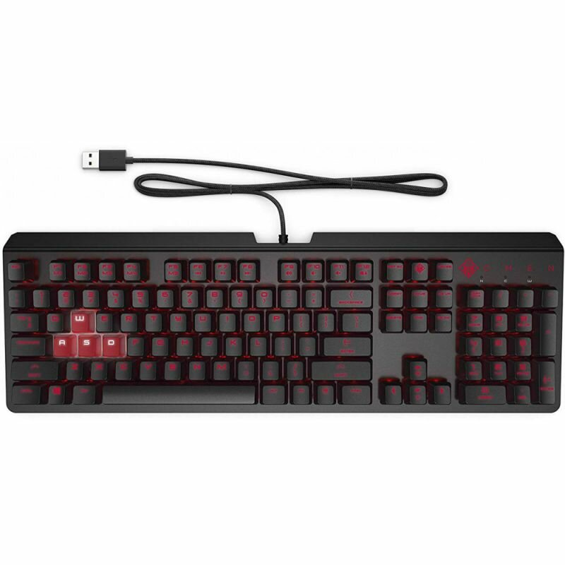 Клавиатура HP OMEN Encoder Gaming BWN черный (6YW75AA)