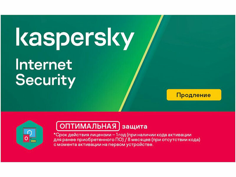   Kaspersky Internet Security Rus 3-Device 1 year Renewal Card KL1939ROCFR