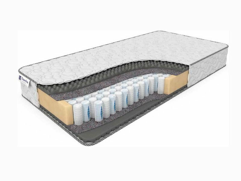 Матрас DreamLine Coal Memory Komfort Massage DS, Размер 70х120