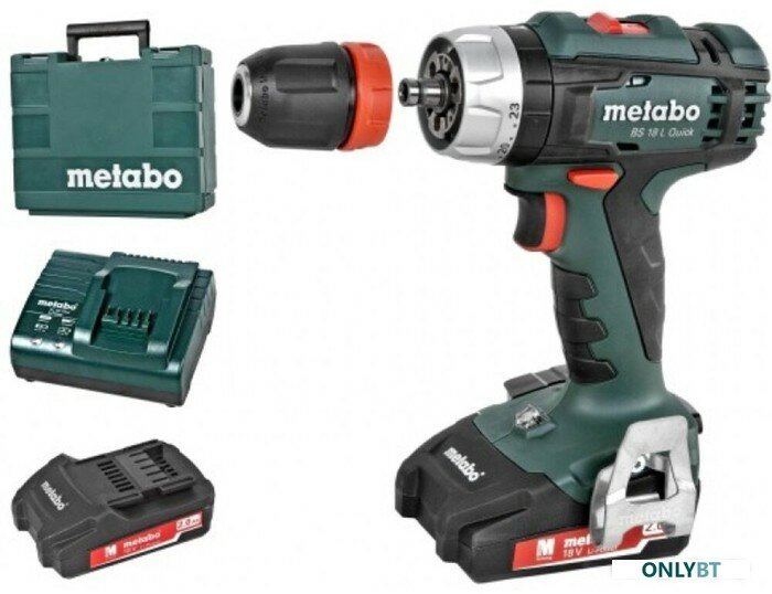 Шуруповерт Metabo BS 18 L Quick