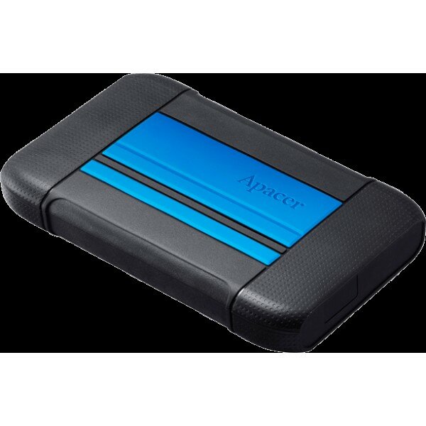 Внешний накопитель 2.5; 1TB Apacer AC633 AP1TBAC633U-1 USB 3.1 Gen 1, Military-Grade Shockproof, Blue, RTL