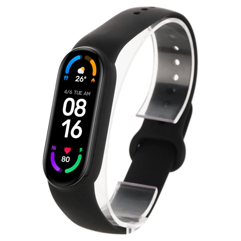 Фитнес-браслет Xiaomi Mi Smart Band 6 черный (BHR4954GL)