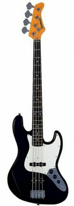 Fernandes RJB380 BLK/R бас-гитара Jazz Bass, Black