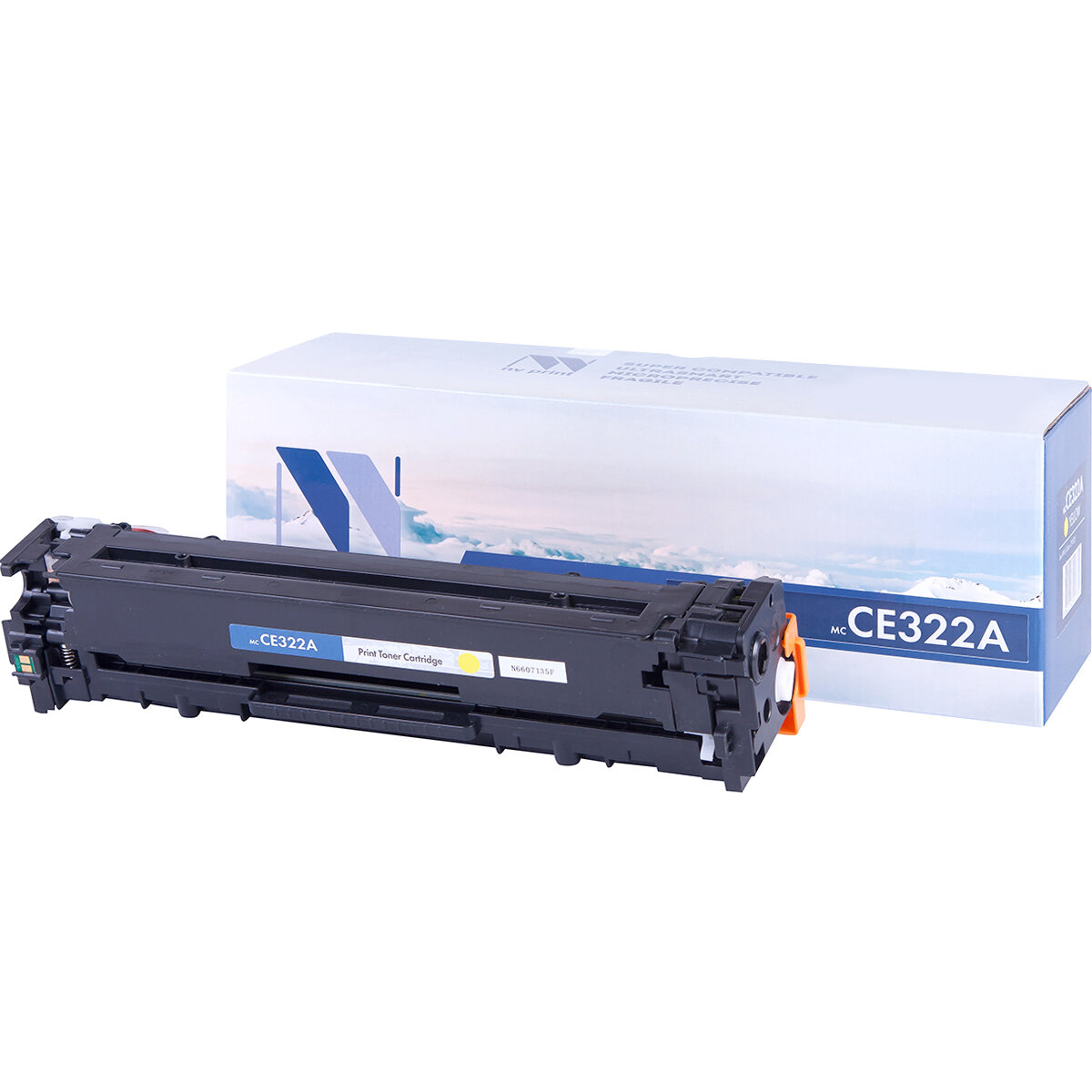 Совместимый картридж NV Print NV-CE322A Yellow (NV-CE322AY) для HP LaserJet Color Pro CP1525n, CP1525nw, CM1415fn, CM1415fnw