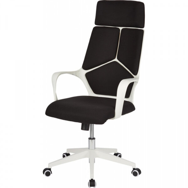 Кресло руководителя Easy Chair EСhair-680 TS ткань черный пластик белый