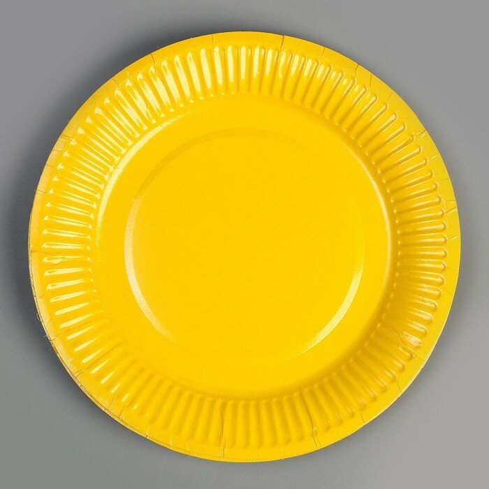Набор посуды «С днём рождения»: салфетки 20 шт., стаканы 6 шт., тарелки 6 шт., фиолетовое - фотография № 8