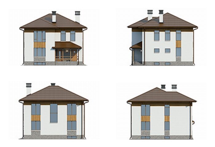 Проект дома Plans-62-12 (208 кв.м, газобетон) - фотография № 3