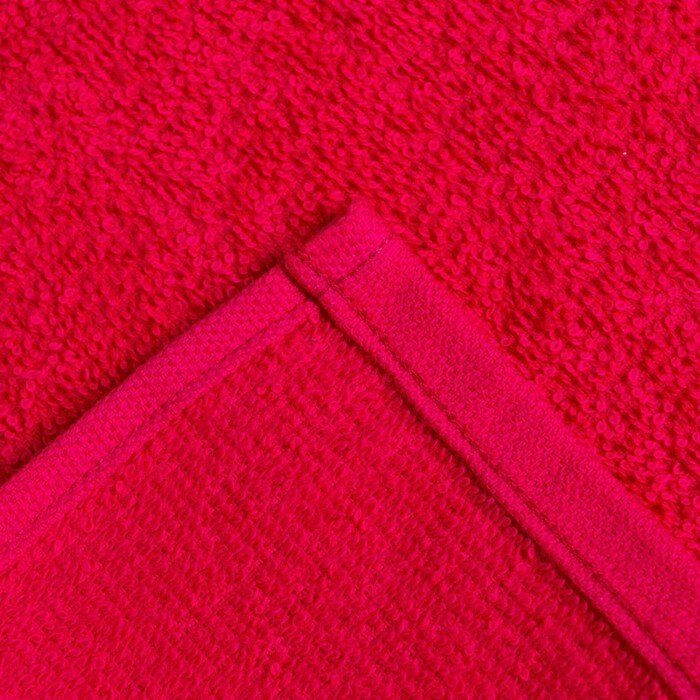 Набор махровых декоративных салфеток Этель "Hello,Beautiful" 30х30см-4шт, цвет розовый, 100% хлопок - фотография № 3