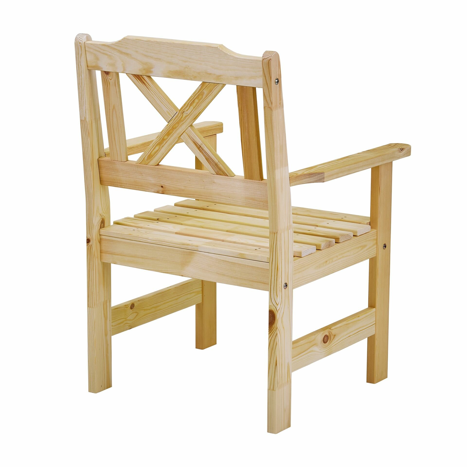 Кресло деревянное для сада и дачи, больмен - фотография № 10