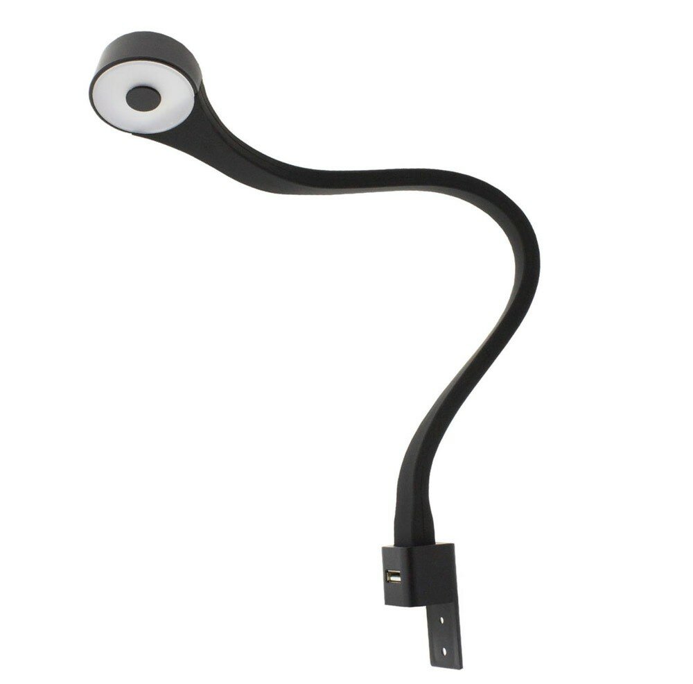 Светильник Flexi Alumove Light c USB зарядкой, черный - фотография № 1