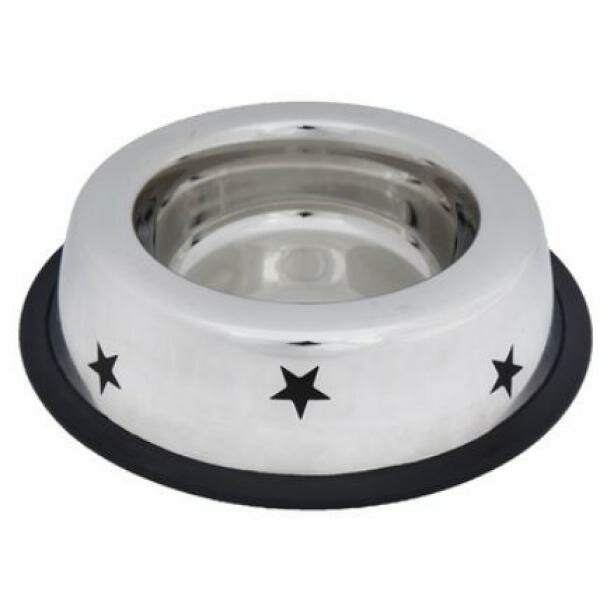 фото TAPPI Металлическая миска с резинкой "Star", 575 мл