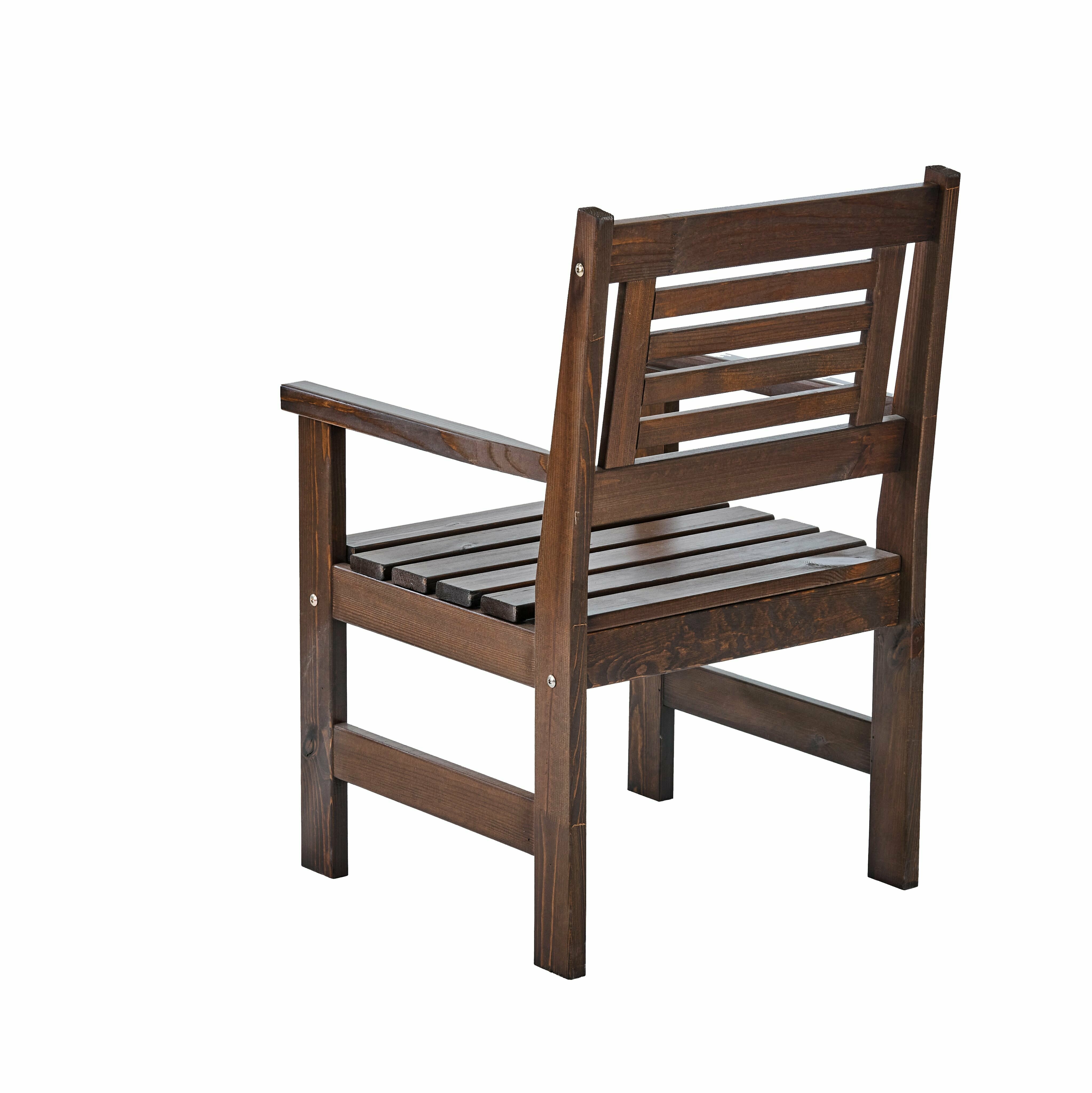 Кресло деревянное для сада и дачи, хольмен / Садовый стул/ Садовая мебель /Дерево - фотография № 8