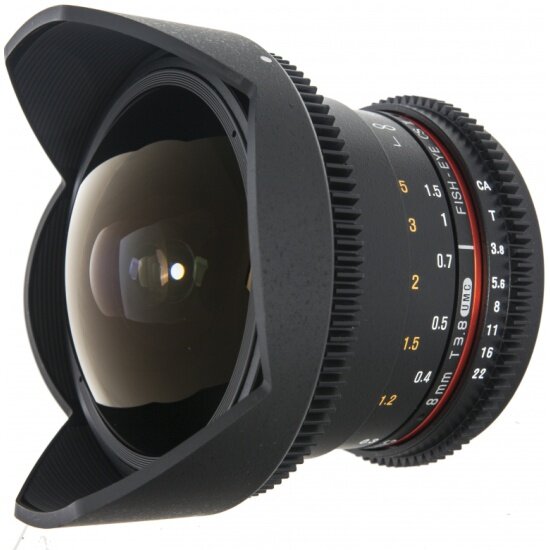 Объектив SAMYANG MF 8mm T3.8 AS IF UMC Fish-eye CS II VDSLR Canon EF