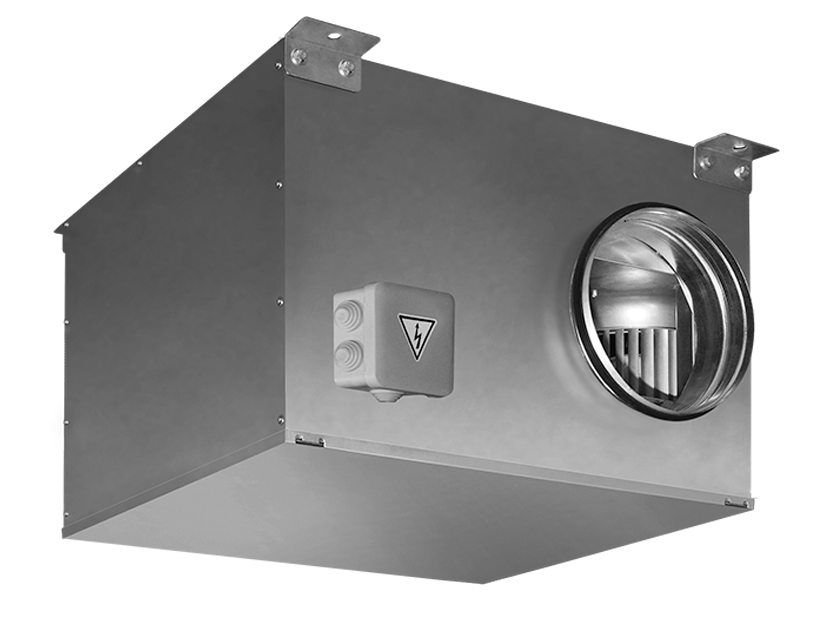 Вентилятор канальный круглый в звукоизолированном корпусе Shuft ICFE 400 VIM