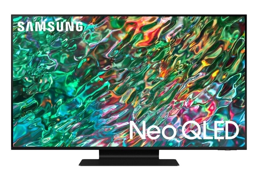 75" Телевизор Samsung QE75QN90BAU 2022, черный