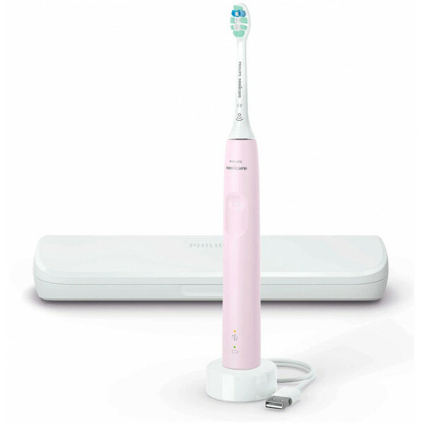 Электрическая зубная щетка Philips Sonicare 3100 HX3673, розовый