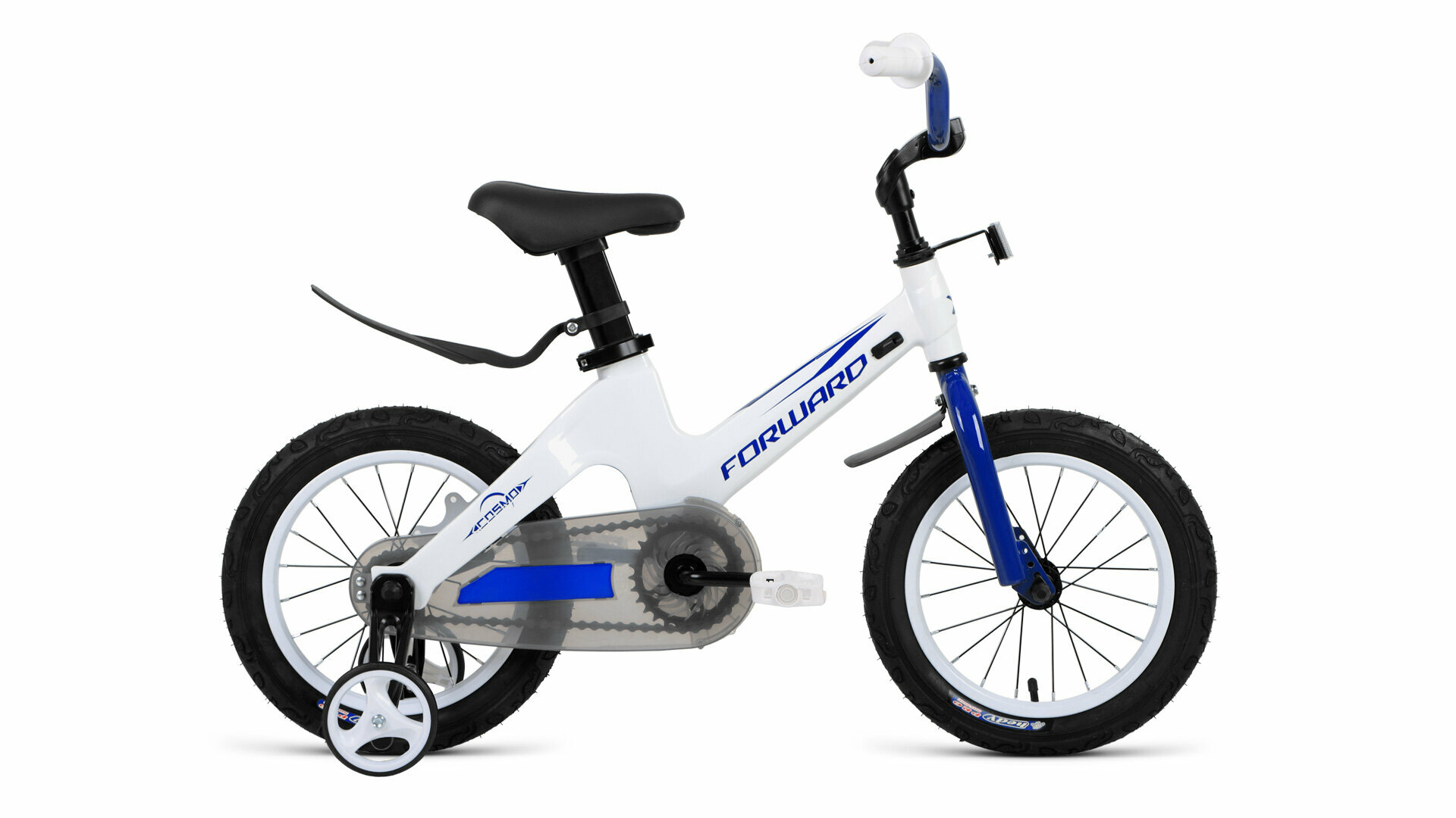 Детские велосипеды Forward Детский велосипед COSMO 14" (2021), 14" белый
