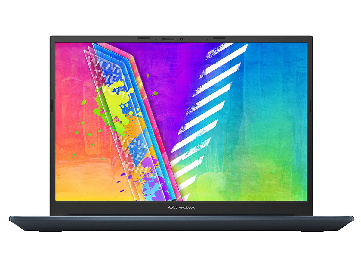 Ноутбук ASUS VivoBook Pro 14 OLED K3400PA-KM017W 90NB0UY2-M02100 (14", Core i5 11300H, 8Gb/ SSD 512Gb, Iris Xe Graphics) Синий