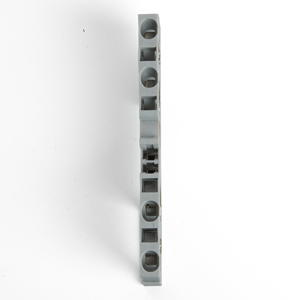 Зажим пружинный, 4-проводной проходной ЗНИ - 2,5 (JXB ST 2,5), серый STEKKER fr_39965 - фотография № 5