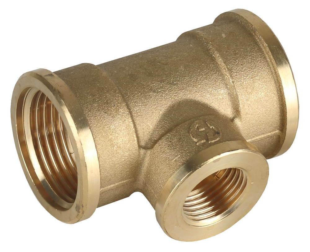 GENERAL FITTINGS внутренняя резьба 3/4″-1/2″-3/4″ латунь Переходной тройник (51061-3/4-1/2-3/4)