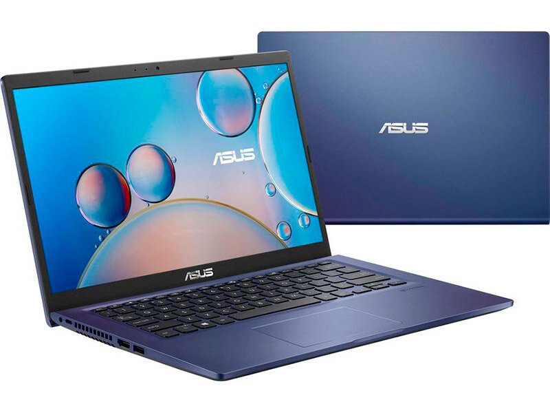  ASUS VivoBook X415JF-EK155T 90NB0SV3-M01950 (Intel Pentium 6805 1.1Ghz/4096Mb/256Gb SSD/NVIDIA GeForce Mx130 - 2048Mb/Wi-Fi/Bluetooth/Cam/14/1920x1080/Windows 10 64-bit)