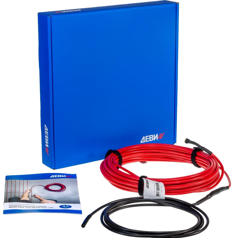 фото Кабель нагревательный DEVI Flex-18T