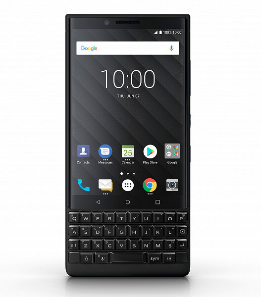 Смартфон BlackBerry KEY2 128GB Black Single SIM (BBF100-9)