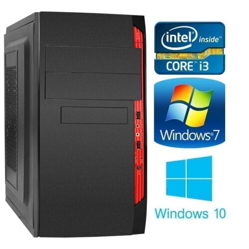 Офисный компьютер на процеccoре Intel Core i3-2100 (6 ГБ / Intel HD Graphics / Без SSD / DVD-RW / 2 ТБ / Без Wi-Fi / ОС не установлена)