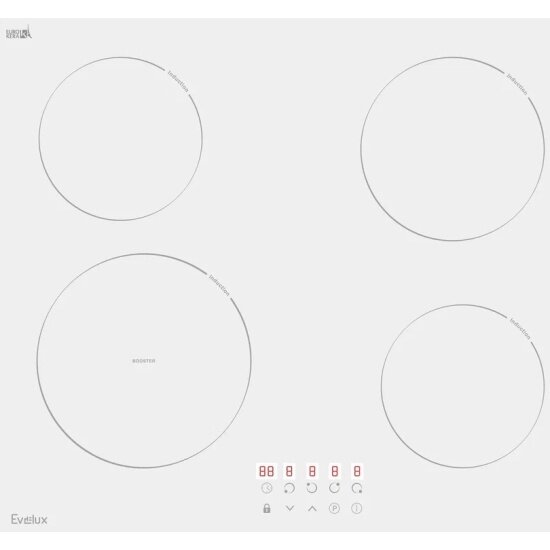 Электрическая варочная панель Evelux EVELUX HEI 641 W