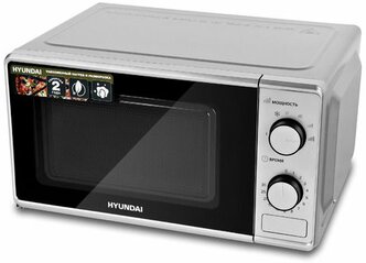 Микроволновая печь Hyundai HYM-M2042, 700Вт, 20л, серебристый