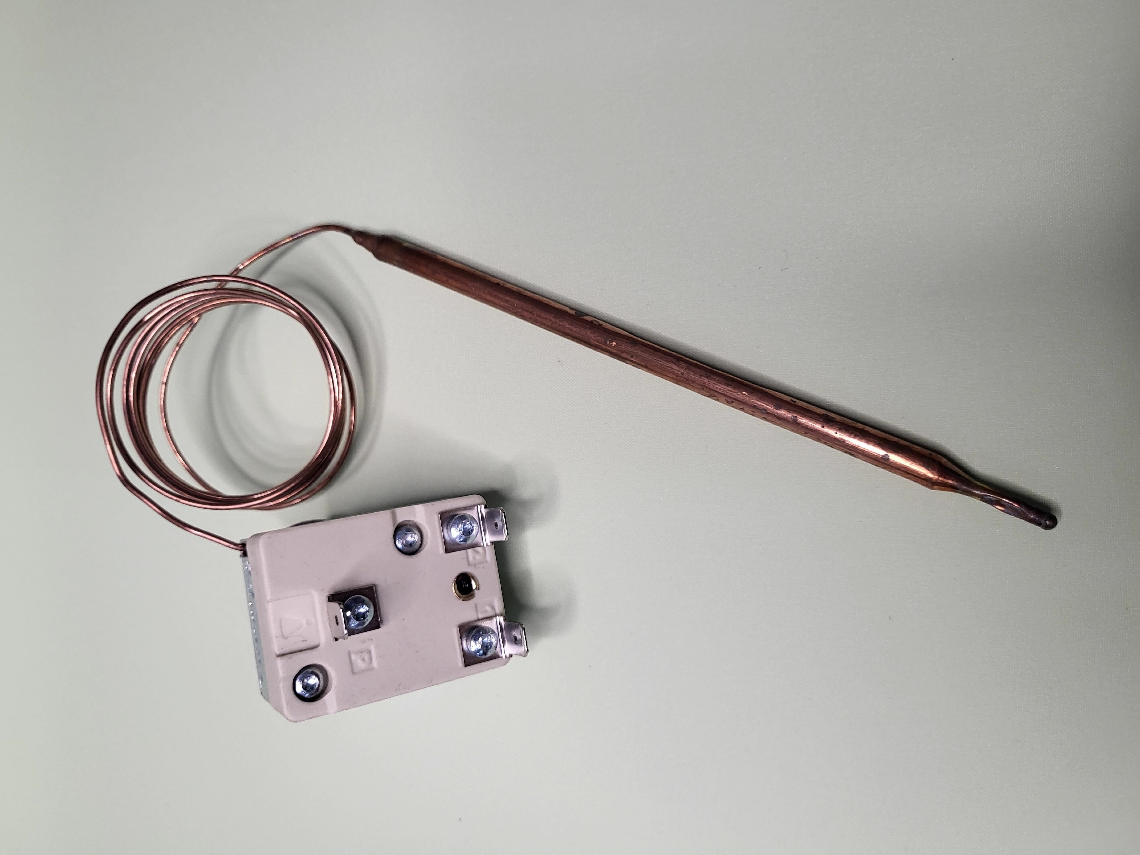 Терморегулятор, термостат капиллярный CAEM TU-V (4-40 C) LP 5617 - фотография № 4