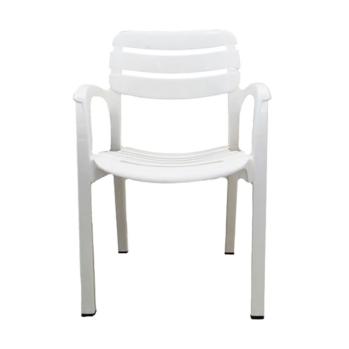 Кресло пластиковое Стандарт Пластик Далгория 83 x 44 x 60 см белое