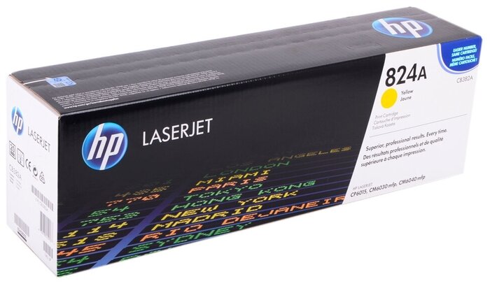 Картридж HP Картридж HP 824A CB382A (желтый) для LJ CM6030/6040, CP6015