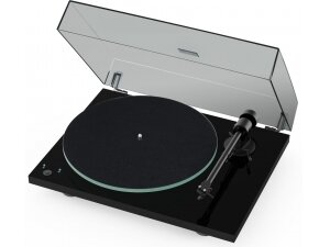 Виниловый проигрыватель Pro-Ject T1 Phono SB OM5e Piano Black