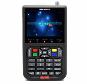 Цифровой спутниковый измеритель IBRAVEBOX V8 Finder (встроенный TV, MP-4), чёрный