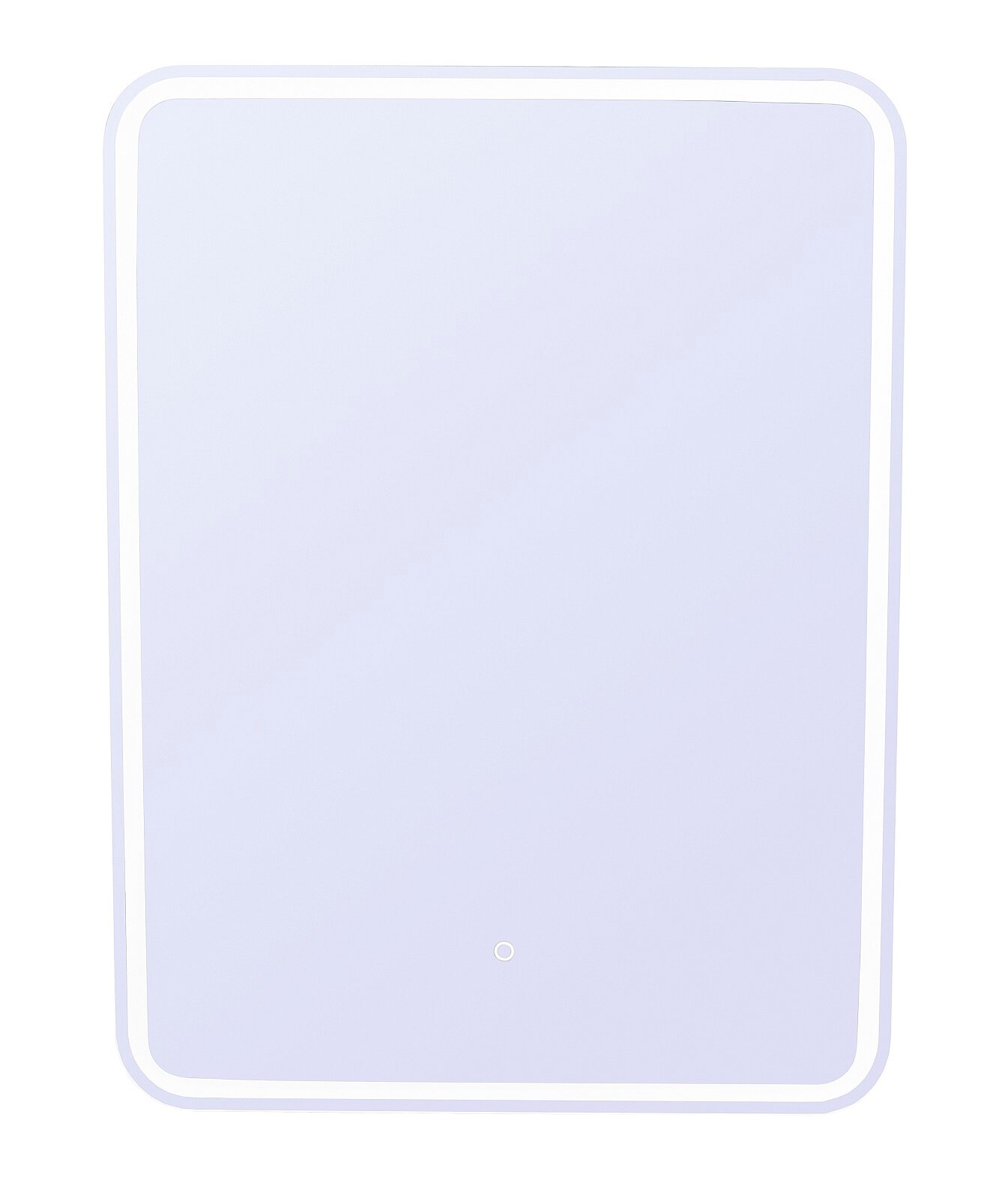 Зеркальный шкаф Style Line Каре 65 СС-00002336 с подсветкой Белый с сенсорным выключателем