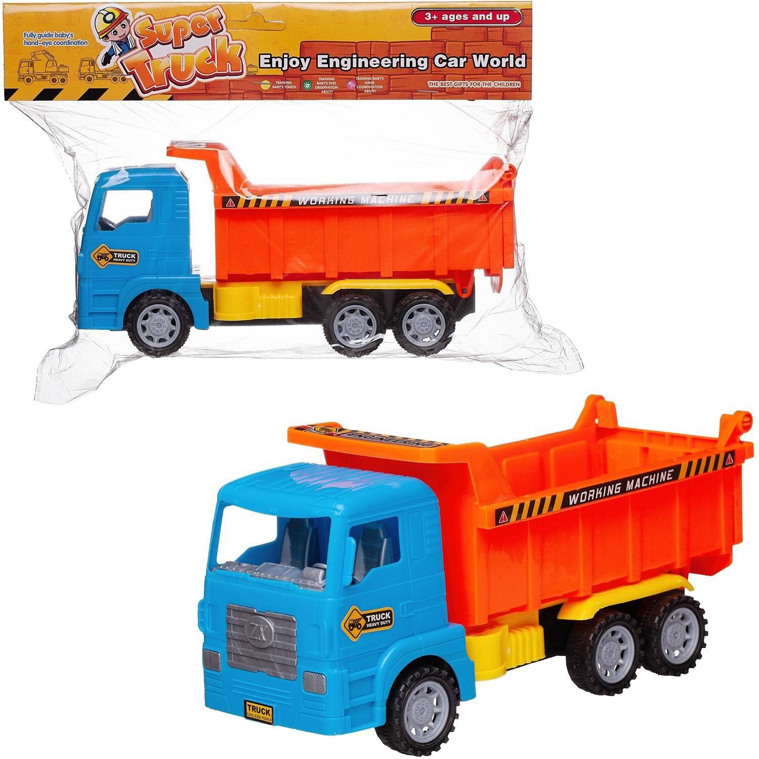 Машинка Строительная техника. Самосвал, в пакете - Junfa Toys [WC-13887]