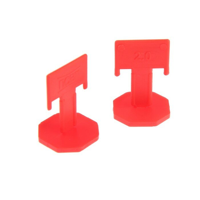 фото Система выравнивания плитки ЛОМ, зажим 2 мм (100 шт.), пакет