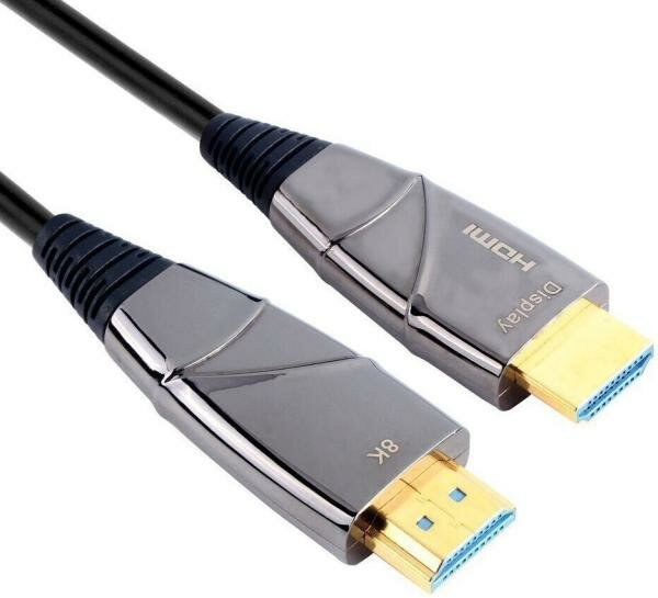 Кабель интерфейсный HDMI-HDMI VCOM Активный оптический кабель HDMI 19M/M,ver. 2.1, 8K/60Hz 20m - фото №5