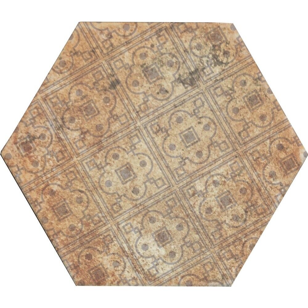 Керамогранит Monopole Pompeia Decor Marron 20х24 см (0.915 м2)
