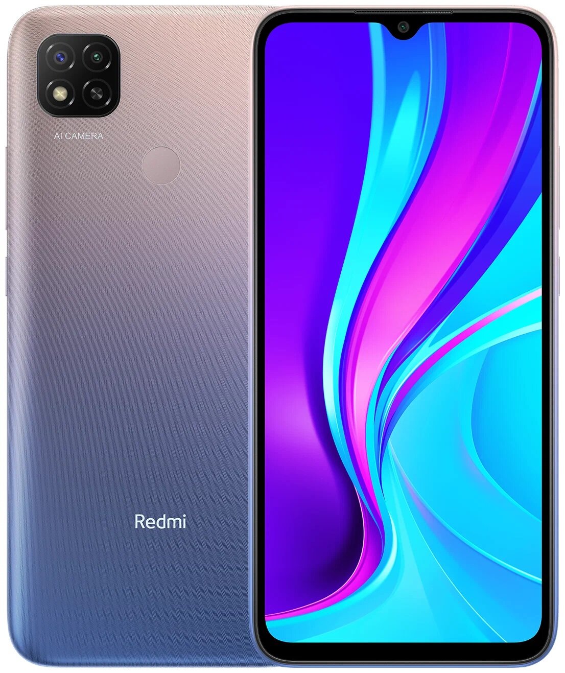 Смартфон Xiaomi Redmi 9C 3/64 ГБ фиолетовый (RU)