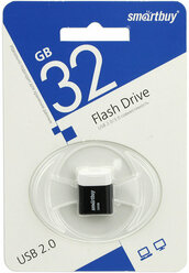 Флешка 32GB USB2 Smartbuy Lara Black