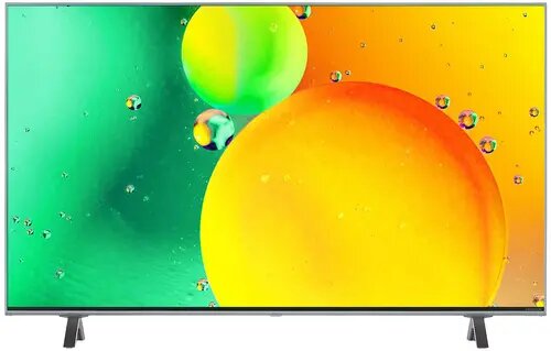 Телевизор LG 50NANO776QA, 50", NanoCell, Ultra HD 4K, серый