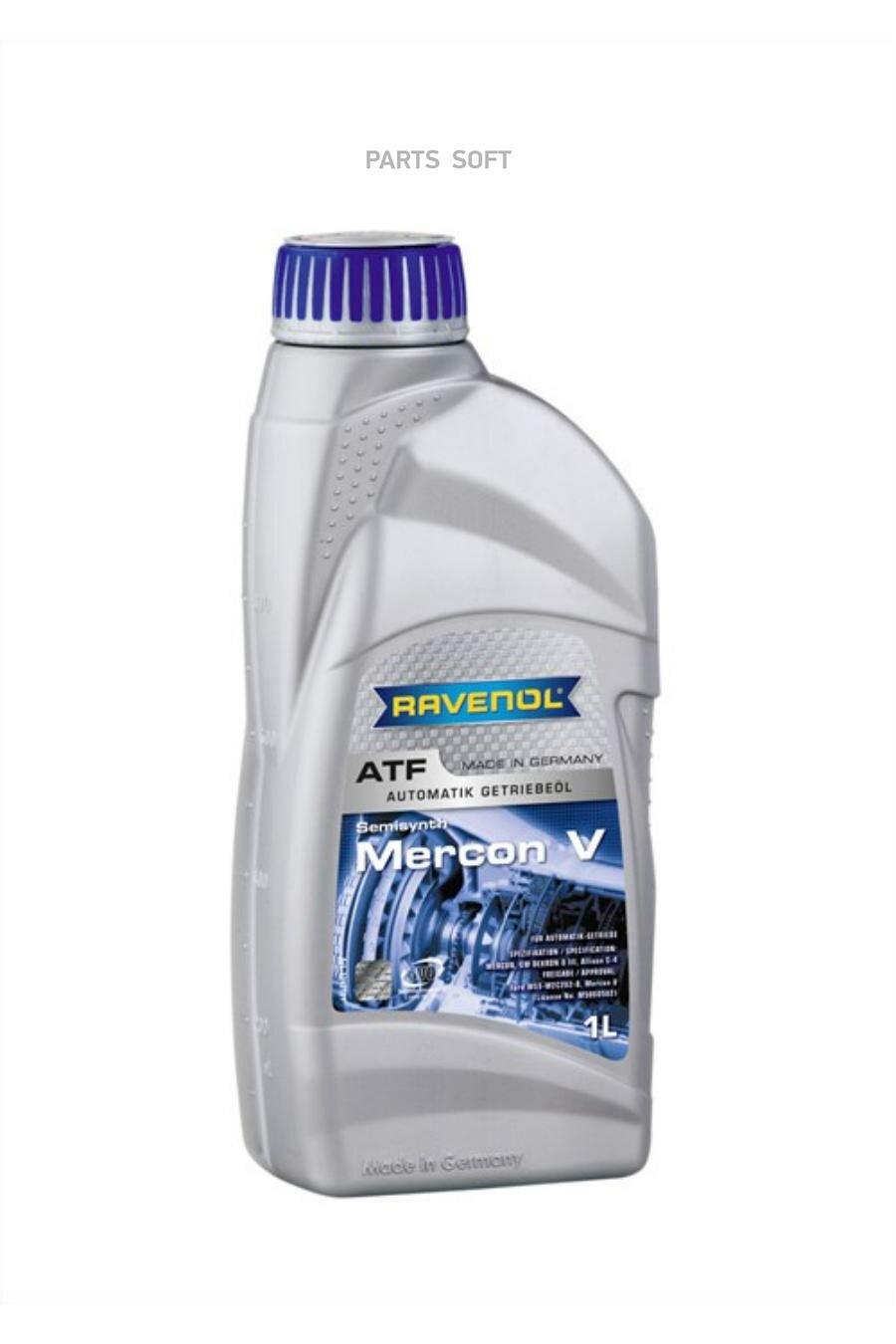 трансмиссионное масло ravenol atf mercon v ( 1л) new