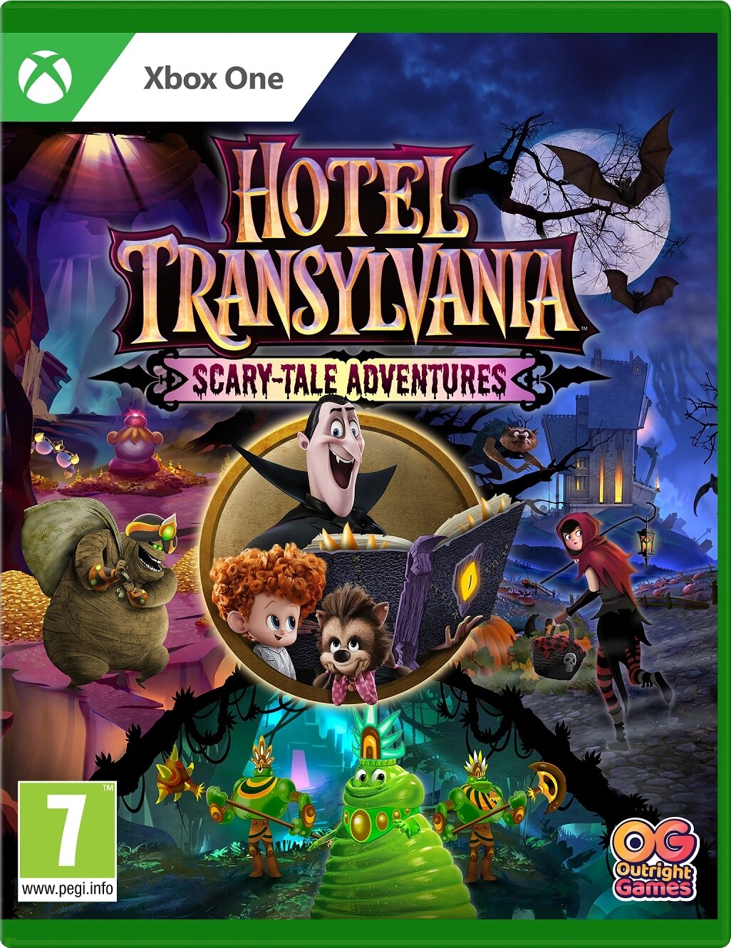 Игра Hotel Transylvania: Scary-Tale Adventures диск (Xbox One, Xbox Series, Русские субтитры)