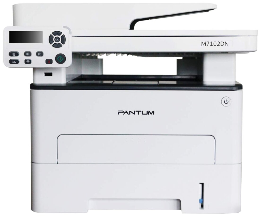 МФУ Pantum M7100 M7102DN A4 Чёрно-белый/печать Лазерная/разрешение печати 1200x1200dpi/разрешение сканирования 600x600dpi