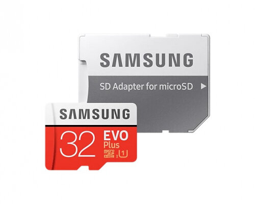 Карта памяти SAMSUNG microSDHC 32Gb EVO Plus UHS-I U1 + ADP