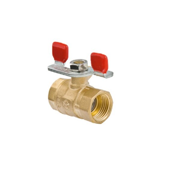 фото Кран шаровой MINKOR ручка бабочка ВР 1/2"