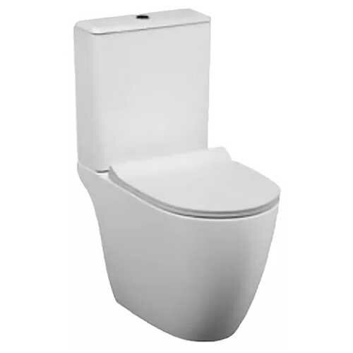 Унитаз-компакт VitrA Sento 9830B003-7204 с горизонтальным выпуском