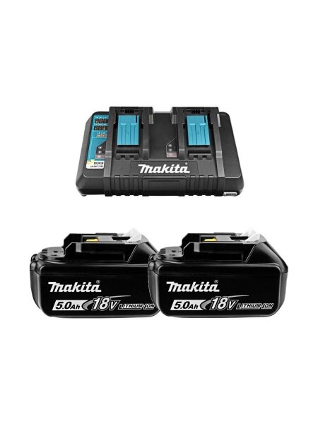 Батарея аккумуляторная Makita BL1850B 18В 5Ач (191L75-3)